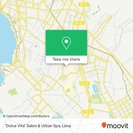 "Dolce Vita" Salon & Urban Spa map
