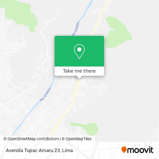 Avenida Tupac Amaru 23 map