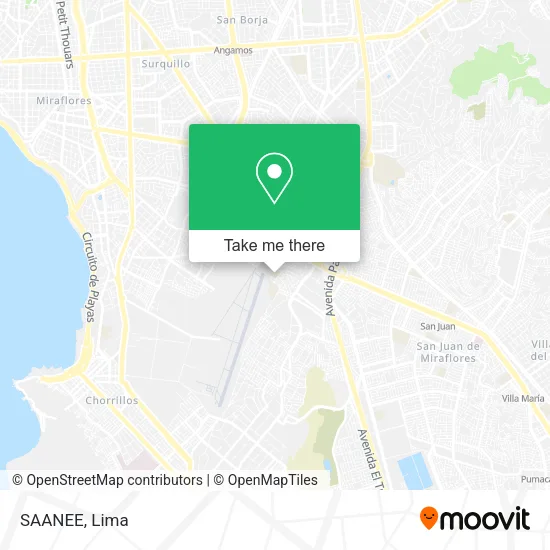 SAANEE map