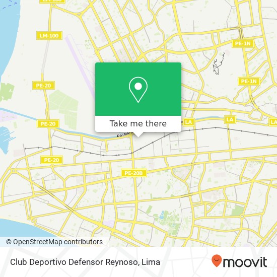 Club Deportivo Defensor Reynoso map