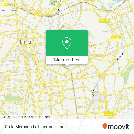 Mapa de Chifa Mercado La Libertad
