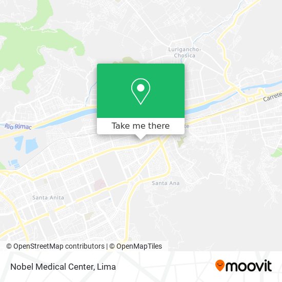 Mapa de Nobel Medical Center