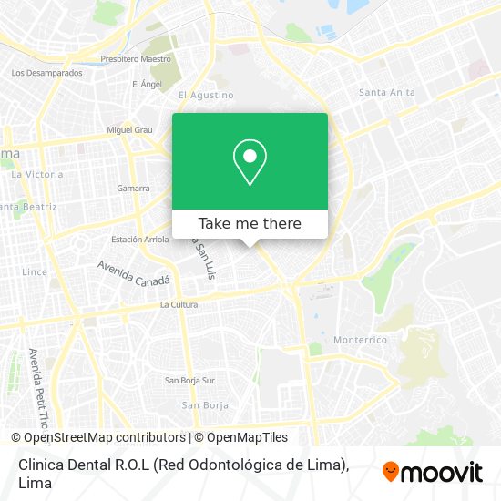 Clinica Dental R.O.L  (Red Odontológica de Lima) map