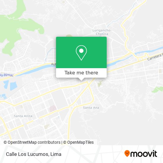 Calle Los Lucumos map
