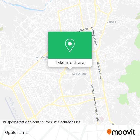 Opalo map