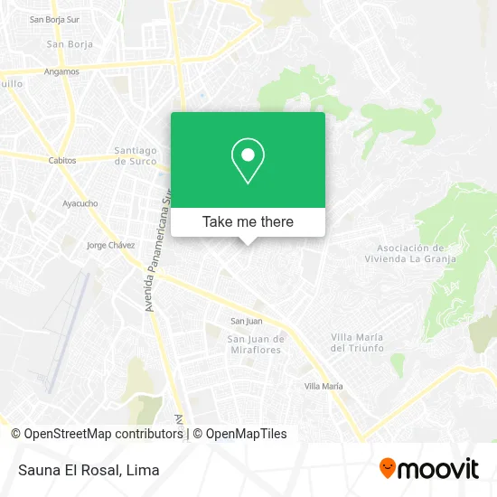 Sauna El Rosal map