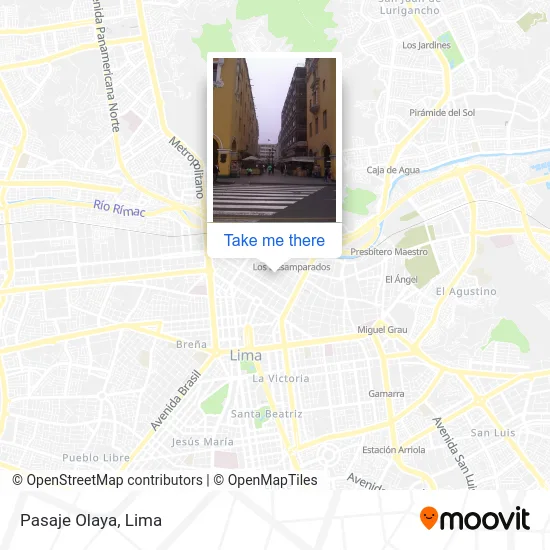 Pasaje Olaya map