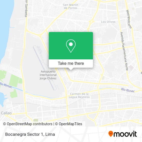 Mapa de Bocanegra Sector 1