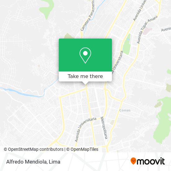 Mapa de Alfredo Mendiola