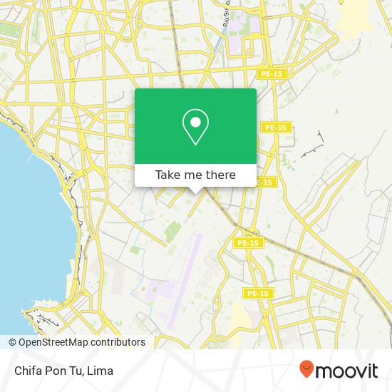 Chifa Pon Tu map