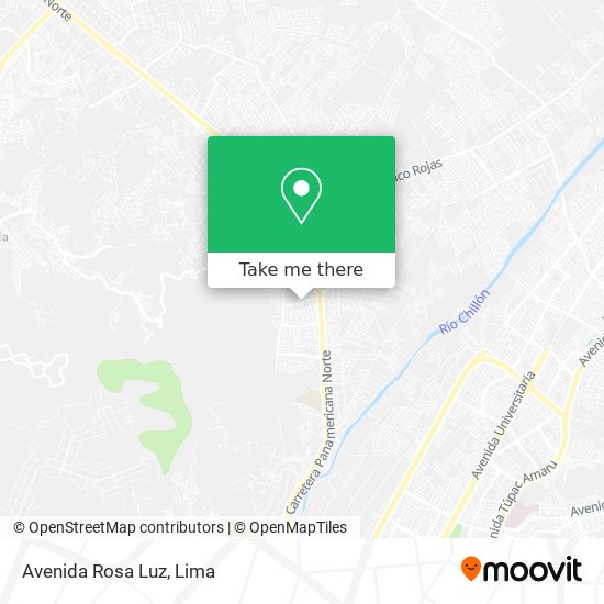 Avenida Rosa Luz map