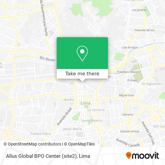 Allus Global BPO Center (site2) map