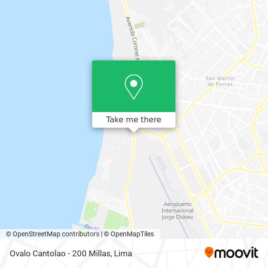 Ovalo Cantolao - 200 Millas map