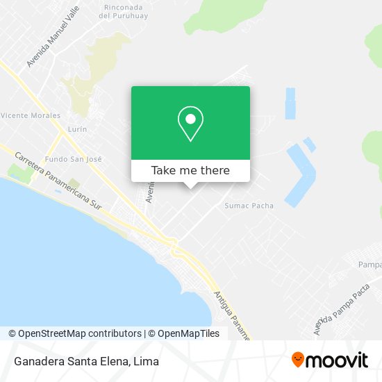 Ganadera Santa Elena map