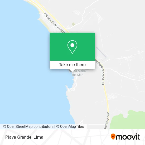 Playa Grande map