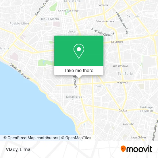 Mapa de Vlady