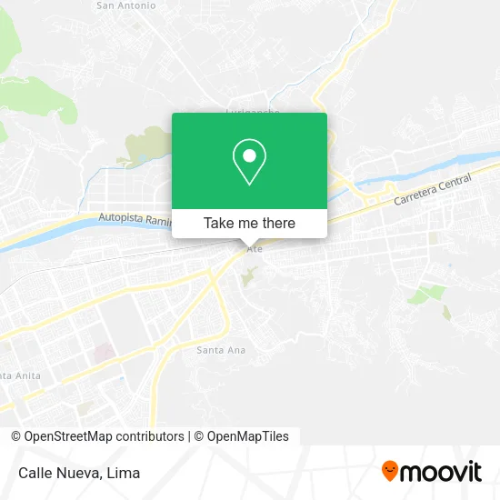 Mapa de Calle Nueva