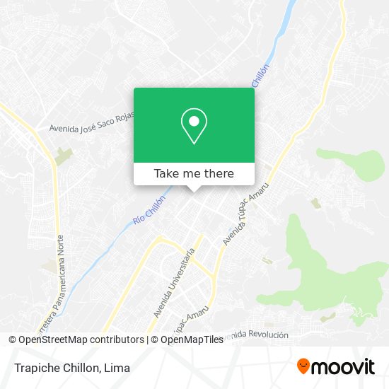 Trapiche Chillon map