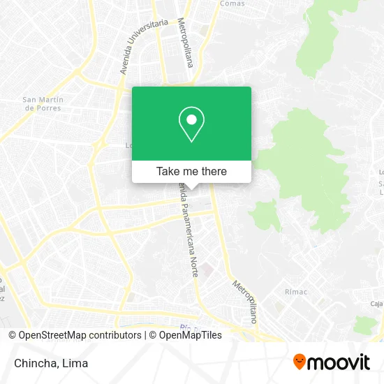 Mapa de Chincha