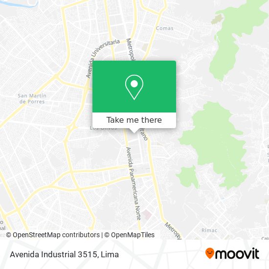 Avenida Industrial 3515 map