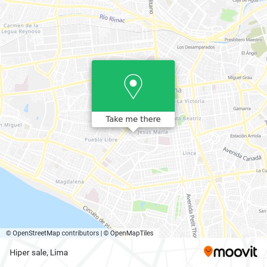 Hiper sale map