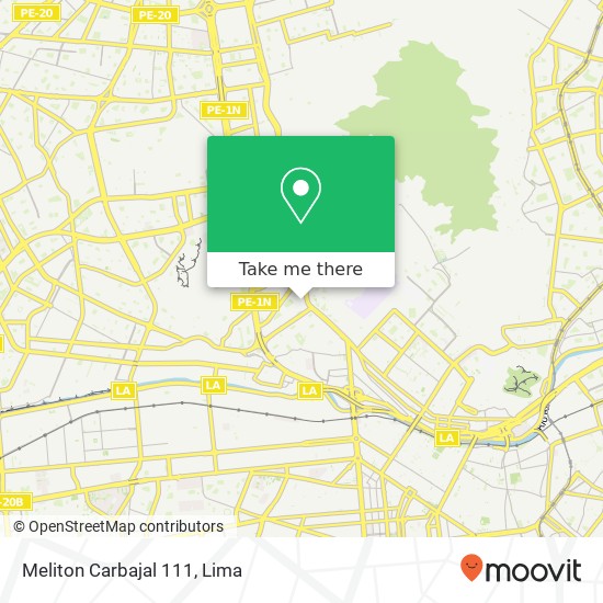 Meliton Carbajal 111 map