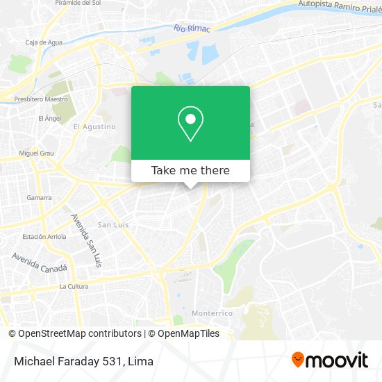 Michael Faraday 531 map