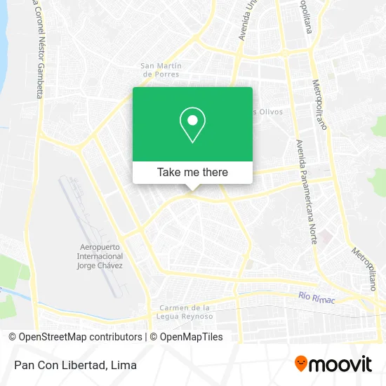 Pan Con Libertad map