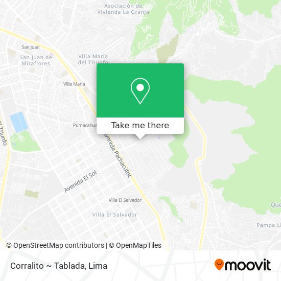 Corralito ~ Tablada map