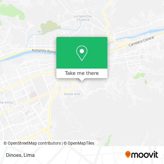 Dinoes map