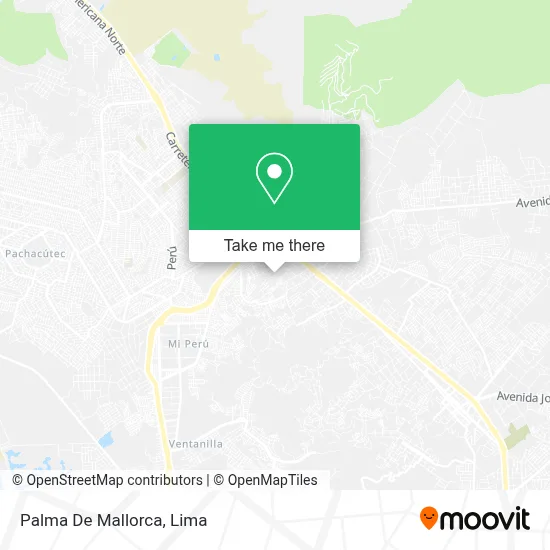 Palma De Mallorca map