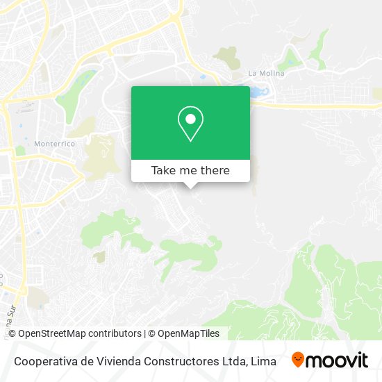 Cooperativa de Vivienda Constructores Ltda map