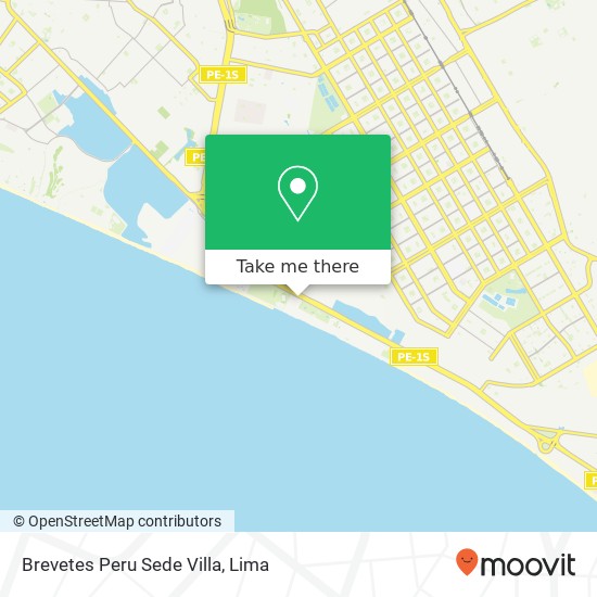 Brevetes Peru Sede Villa map