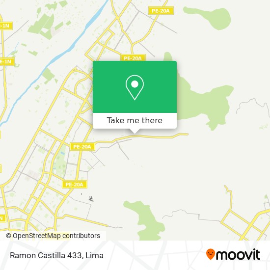 Mapa de Ramon Castilla 433
