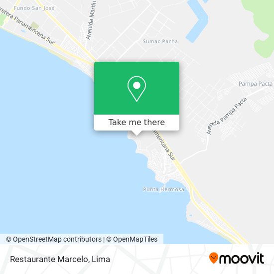 Restaurante Marcelo map
