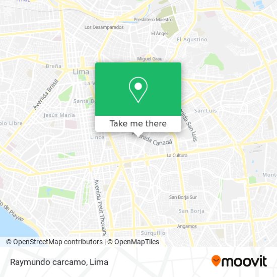 Raymundo carcamo map