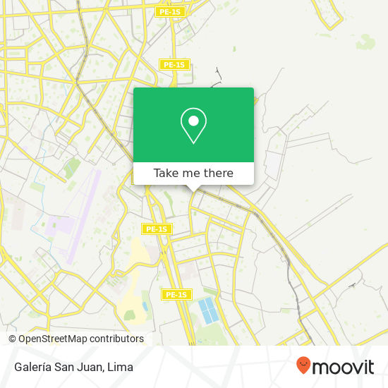 Galería San Juan map