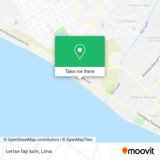 certse fap lurin map