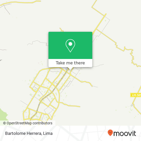 Bartolome Herrera map