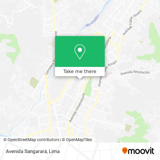 Mapa de Avenida Sangarará