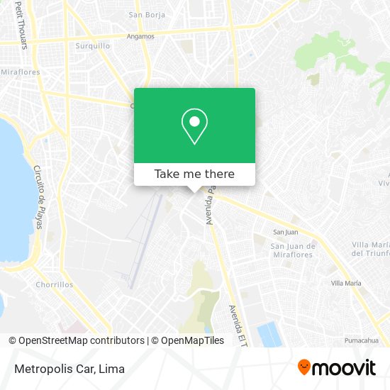 Metropolis Car map