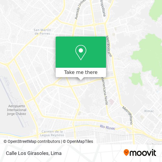 Calle Los Girasoles map
