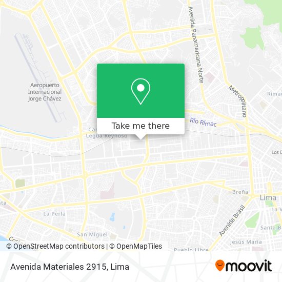 Avenida Materiales 2915 map