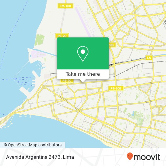 Avenida Argentina 2473 map