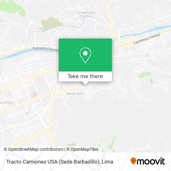 Tracto Camiones USA (Sede Barbadillo) map