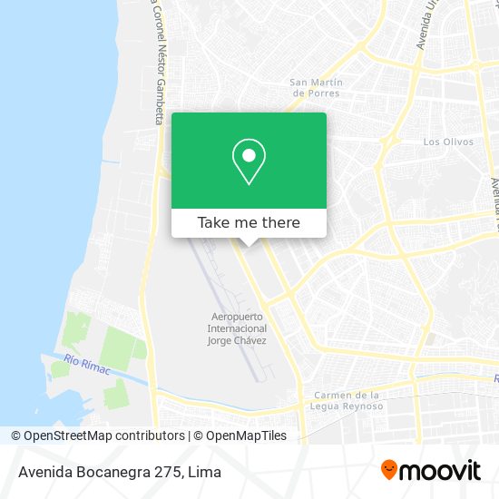 Avenida Bocanegra 275 map