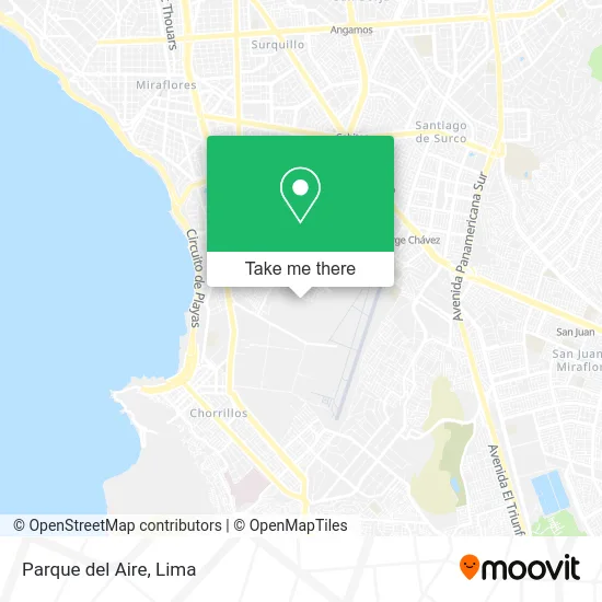 Parque del Aire map