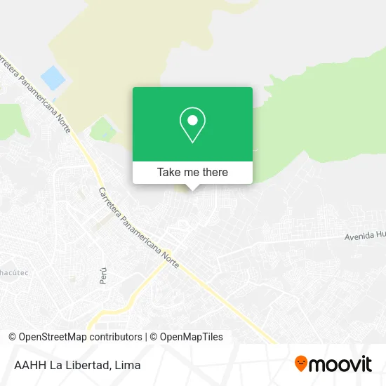 AAHH La Libertad map