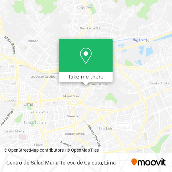 Centro de Salud Maria Teresa de Calcuta map