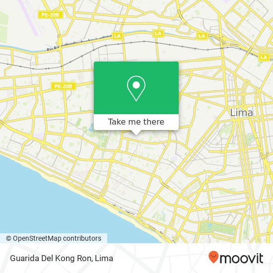 Guarida Del Kong Ron map